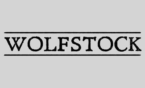 Wolfstock logo black 2018 no paw