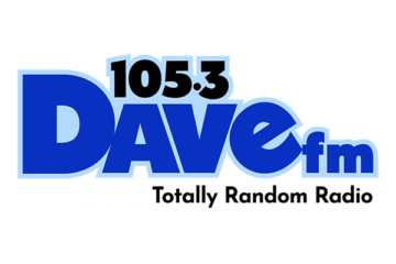 105.3 Dave FM station logo