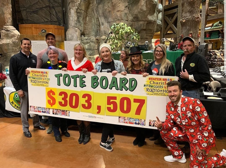 Raises 303,507 for Loma Linda University Children's Hospital